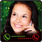 Fake Call - Girl Voice Prank icône