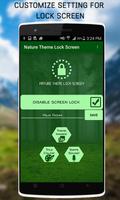 Nature theme Lock Screen screenshot 1