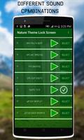 Nature theme Lock Screen screenshot 3