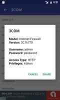 WiFi Router Default Password F Poster