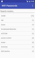 WiFi Router Default Password F captura de pantalla 1