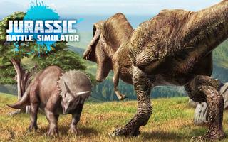 Jurassic Battle Simulator 3D-poster
