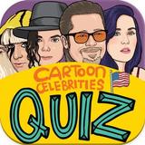 Cartoon Celebrity Quiz US icône