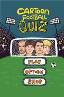 Cartoon Football Quiz UK Affiche