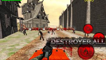 Zombie Shooter 3D : Killing Zombies to Survive capture d'écran 2