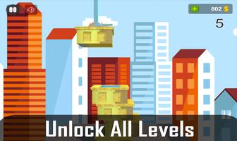 Amazing Sky Tower Building Blocks Game 2017 ภาพหน้าจอ 2