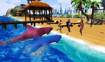 Shark Angry Attack On the Humans at Beach-HD 2017 screenshot 2