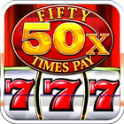 Slots Machine : Fifty Times Pay Free Classic Slots icono