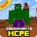 Mod GreenMan 1.2 for MCPE aplikacja