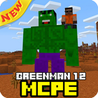Mod GreenMan 1.2 for MCPE ícone