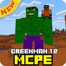 Mod GreenMan 1.2 for MCPE-APK
