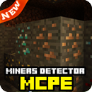 Мод Miners Detector 0.14.0/0.12.3 for MCPE aplikacja