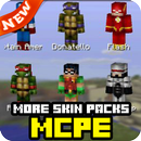 Мод More Skin Packs 0.13.1 для MCPE APK