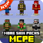 Мод More Skin Packs 0.13.1 для MCPE-icoon