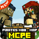 Pirates mod+map for MCPE aplikacja