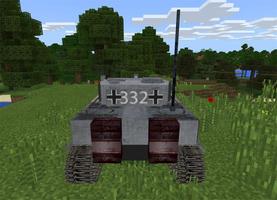 Mod Tank (Tiger I) 1.2 for MCPE ảnh chụp màn hình 1