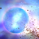 4K Blue Moon Particles Fantasy APK