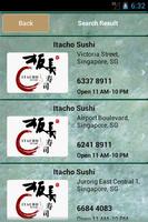 Itacho Sushi capture d'écran 1