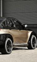 Wallpaper With BMW X6 Affiche