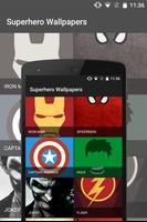 Superheroes Wallpapers HD capture d'écran 3