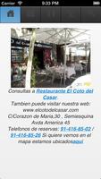 Restaurante El Coto del Casar पोस्टर