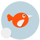 Orange Bird icône