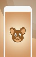 Tom & Jerry Stickers Affiche