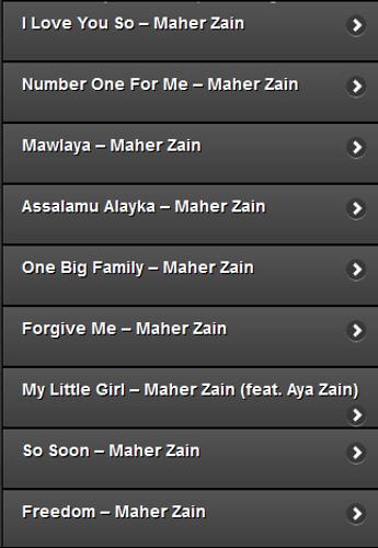 Maher Zain All Song Lyrics For Android Apk Download