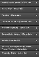 Maher Zain All Song Lyrics capture d'écran 2