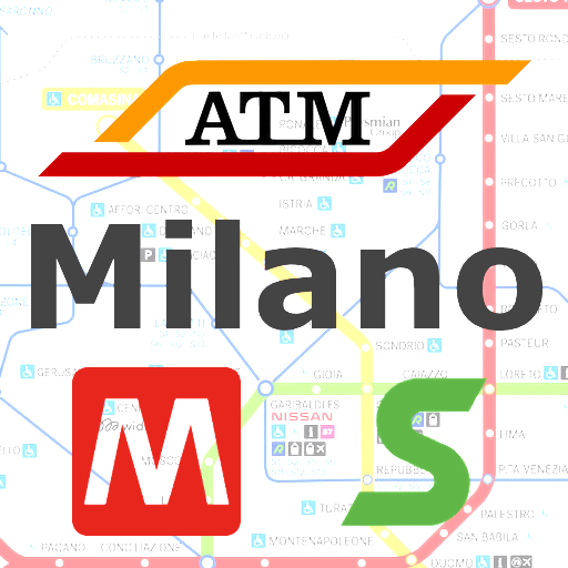 Milan Public Transport: Offline/live time & maps