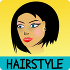 Hairstyle, Hairdresser Lessons आइकन