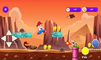 Super Boy Adventures – jungle games capture d'écran 1