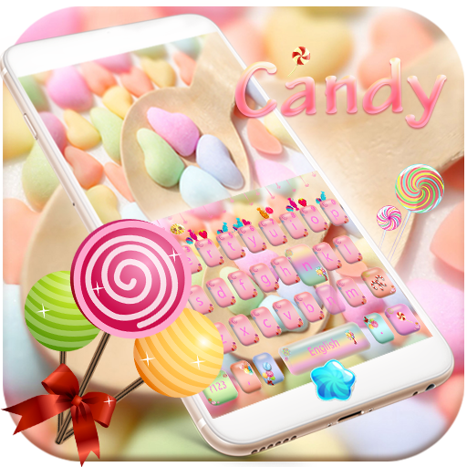 Caramella tastiera Tema Candy