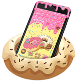 Sweet Creamy Yummy Donuts Theme icon