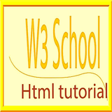 HTML-W3School Offline ícone