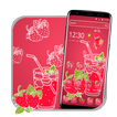 Sweet Strawberry Juicy Theme