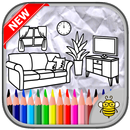 Coloring Page Living Room APK