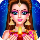 Indian Doll Diwali Celebration icon
