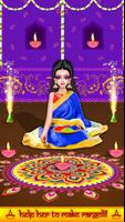 Indian Doll Diwali Celebration poster
