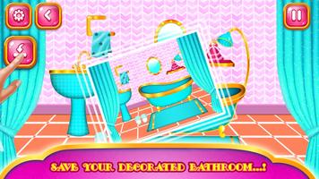 décor de salle de bain princes capture d'écran 1