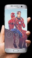 برنامه‌نما Spider Man Lock Screen HD Wallpaper HQ عکس از صفحه