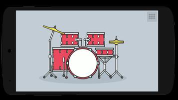 Drum set poster