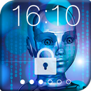 Cyborg Robot PIN Lock Screen APK