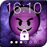 Emoji Purple Devil - PIN Lock. icône