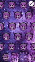 Emoji Purple Devil PIN Lock ภาพหน้าจอ 2