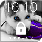 Husky Puppy HD Free PIN Lock আইকন