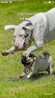 Pug Run Cute Dog Lock Screen स्क्रीनशॉट 1