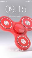 Spinner Style PIN Lock Screen Affiche