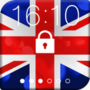 United Kingdom Flag PIN Lock-APK