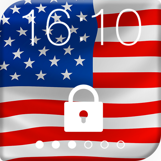 USA America Flag Lock Screen